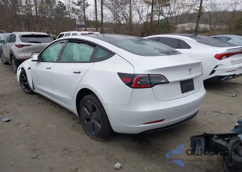 2023 Tesla Model 3 Rear-Wheel Drive from USA, damaged, VIN 5YJ3E1EA2PF385966